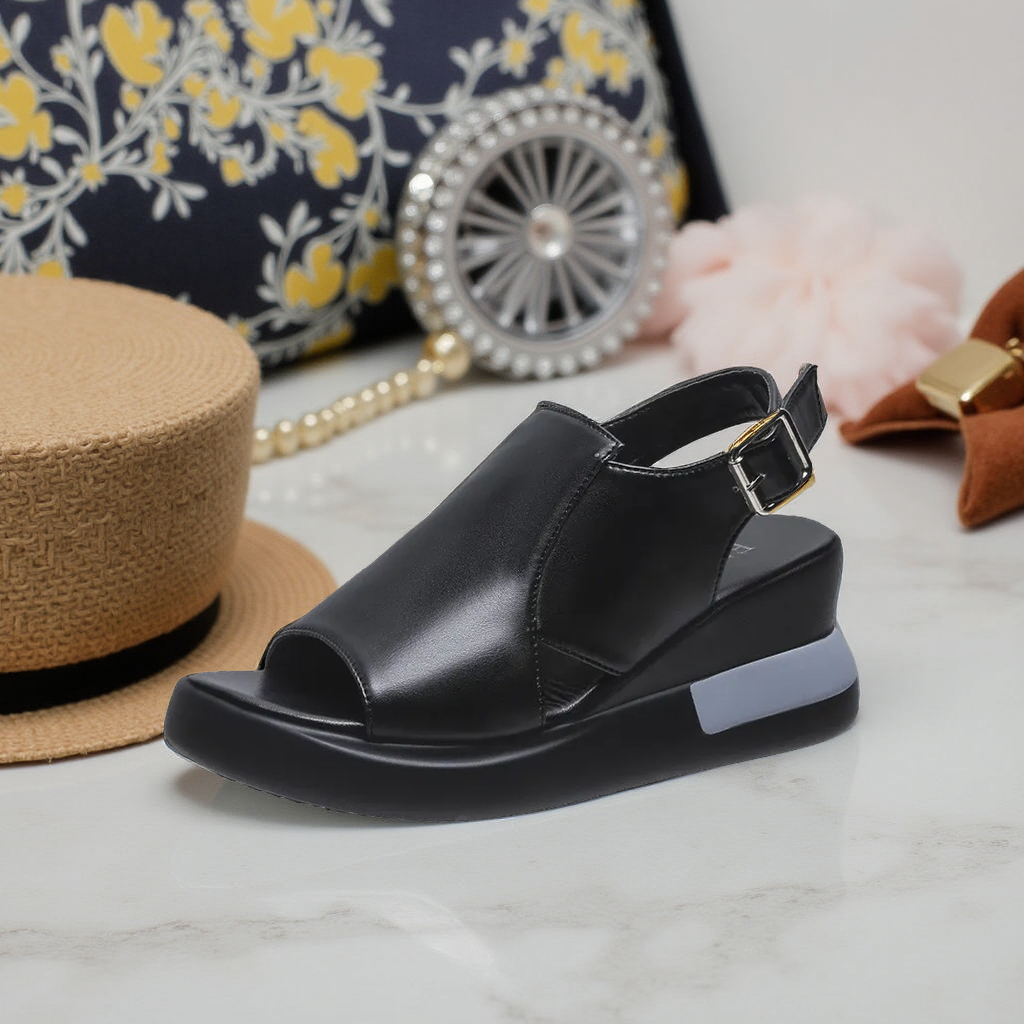 LYSSA™ | Sandales femme à talon compensé pour un confort élégant au quotidien
