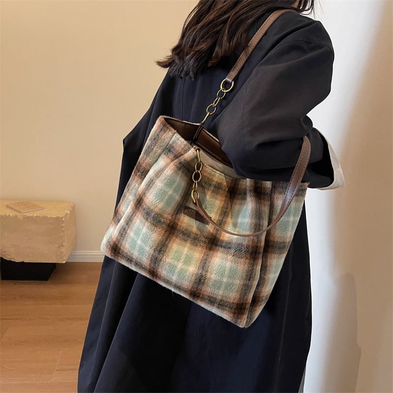 Carreli™ | Sac Vintage à Carreaux